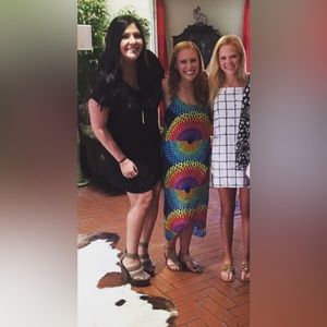 Mara Hoffman rainbow dress size xs